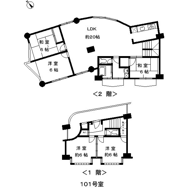 ヴィアセッテ箕面の間取り