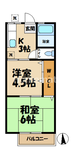 【間取り】 | 台東ハイツ