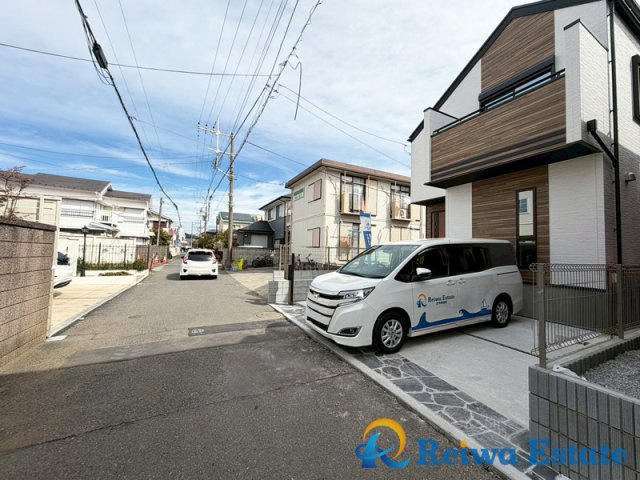 新築戸建　藤沢市鵠沼海岸7丁目の前面道路含む現地写真|周辺は閑静な住宅街で子育て世帯にオススメです☆彡