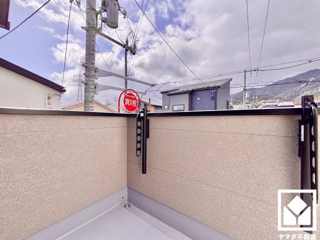 大津市穴太１丁目　V号地のバルコニー