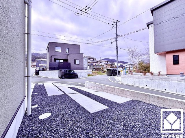大津市唐崎４丁目　V号地の駐車場