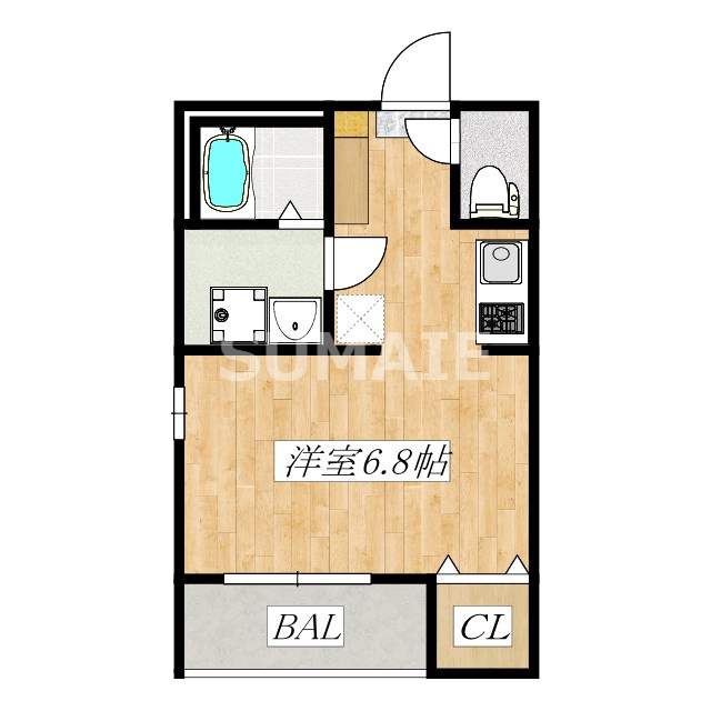ＣＦハイツ小岩の間取り|間取り☆