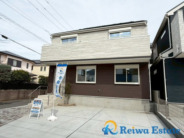 新築戸建　藤沢市鵠沼海岸7丁目の外観|南向き中心×全室2面採光での明るい設計で陽当たり・通風良好◎