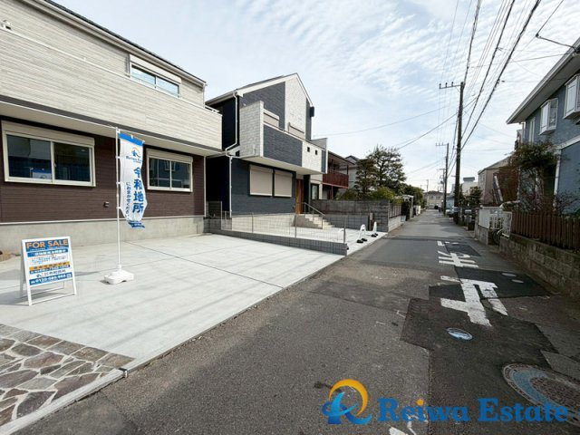 新築戸建　藤沢市鵠沼海岸7丁目の前面道路含む現地写真|周辺は閑静な住宅街で子育て世帯にオススメです☆彡