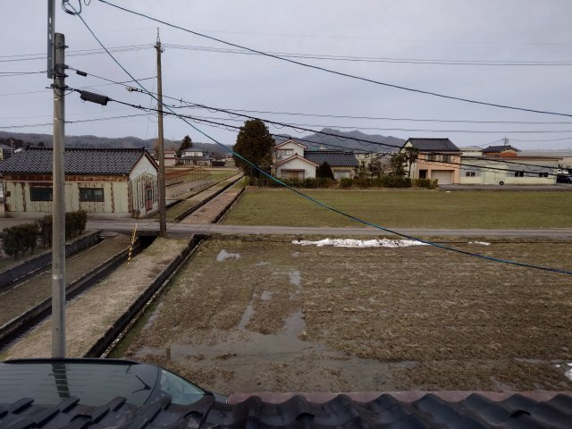 高岡市波岡貸家の展望