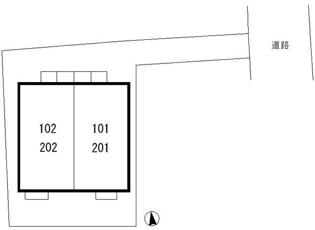カーサ　ラメットの区画図