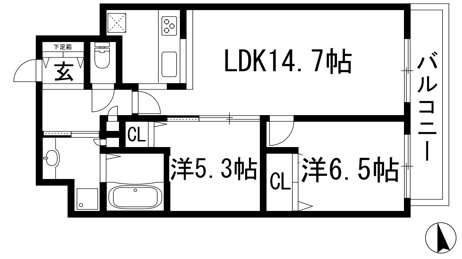 【間取り】