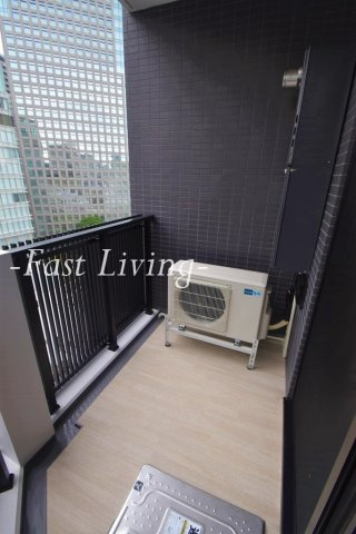 レガシア千代田三崎町のバルコニー