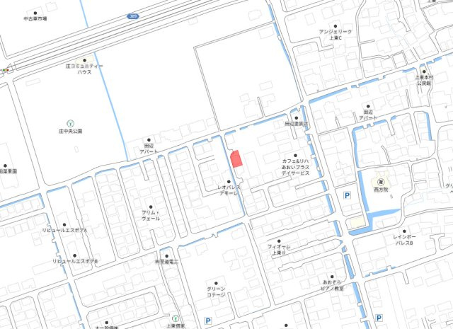 倉敷市上東　中古戸建の地図