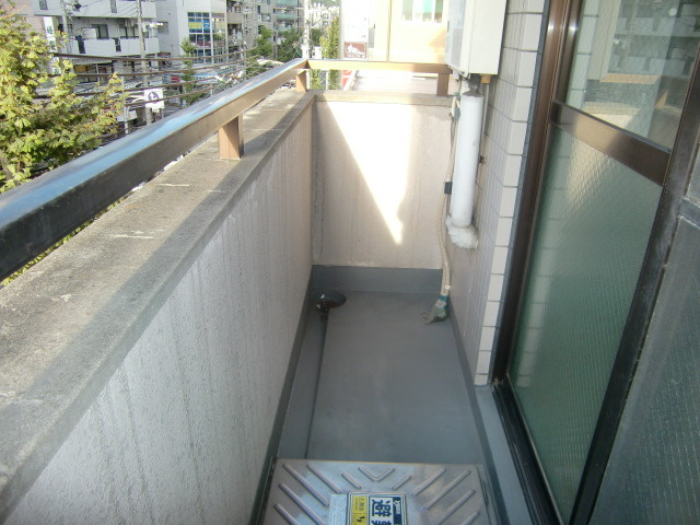 理光マンションのバルコニー