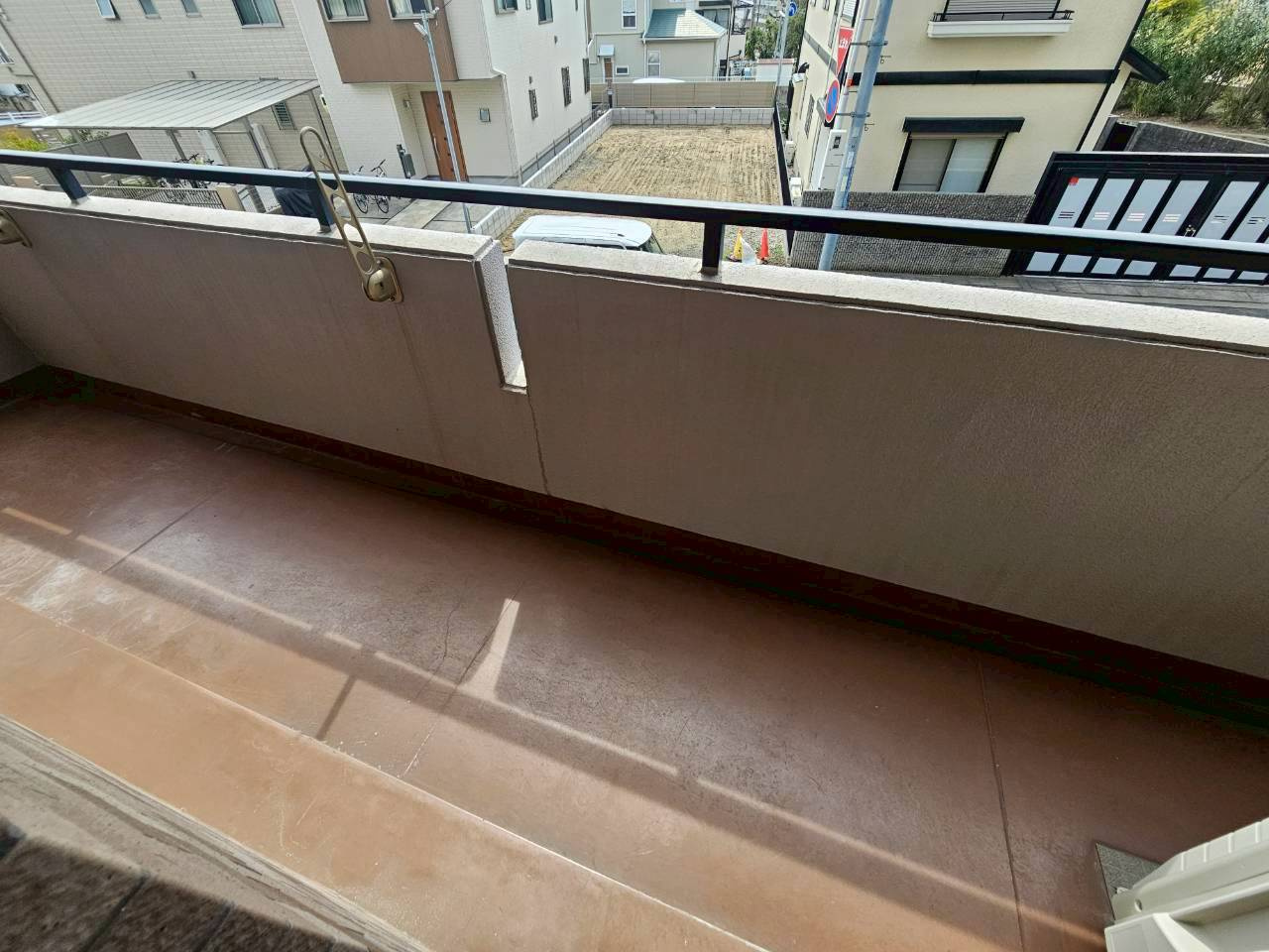 藤和シティホームズ六甲篠原のバルコニー