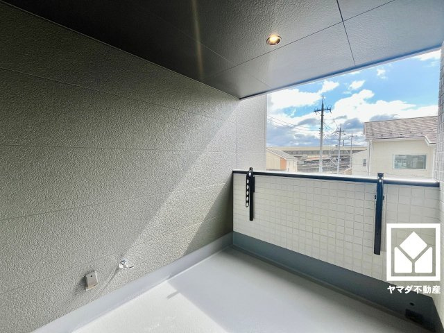 大津市穴太１丁目　T号地のバルコニー