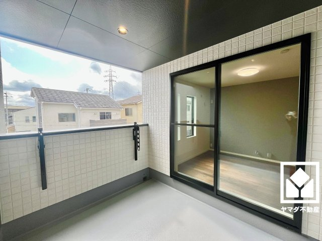 大津市唐崎４丁目　T号地のバルコニー