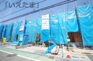 【外観】 | 【仲介手数料無料！！】日野市落川　新築戸建て（全6棟）4号棟　5580万円 | 令和８年４月１８日撮影　建築中