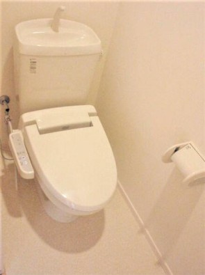 【トイレ】 | メゾン落合 | 温水洗浄便座。