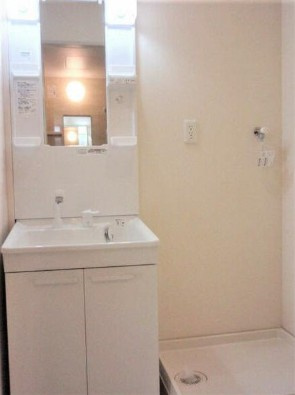【独立洗面台】 | メゾン落合 | 嬉しい独立洗面台付き。