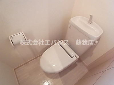 【トイレ】 | メルローズ蘇我 | 清潔感のあるトイレです