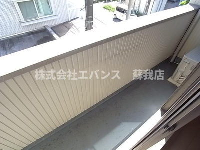 【バルコニー】 | メルローズ蘇我 | バルコニー付きです