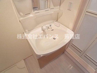 【独立洗面台】 | メルローズ蘇我 | 独立洗面化粧台が付いています