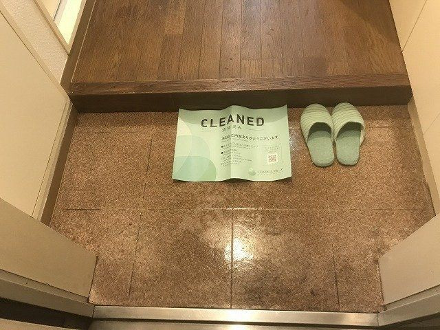 墨田区石原１丁目の賃貸マンションの玄関