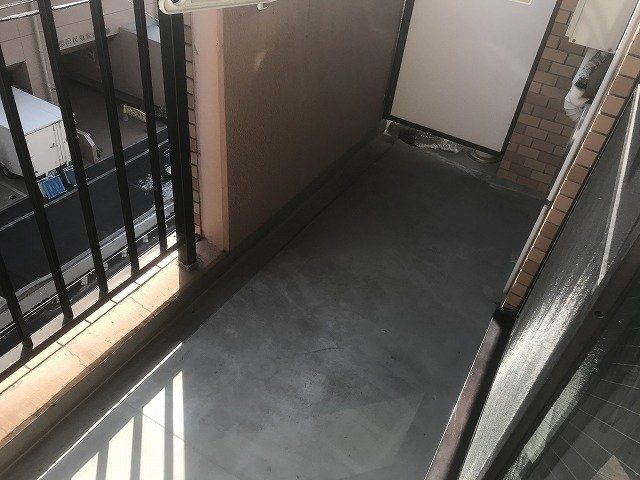 墨田区石原１丁目の賃貸マンションのバルコニー