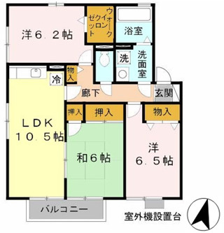 ファミール才の間取り