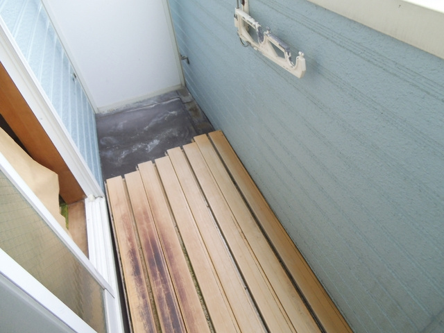 清和ハイツのバルコニー|バルコニーはこんな感じです☆