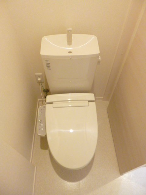 サンライズコートのトイレ|ウォシュレットあり