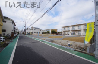【前面道路含む現地写真】 | 【仲介手数料無料！！】日野市落川　新築戸建て（全6棟）6号棟　5580万円