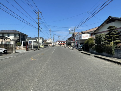 【前面道路含む現地写真】 | 新築アーネストワン　4LDK　松並第二　①号棟　