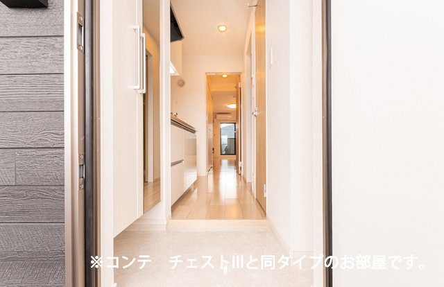 ヒカルサ豊橋小池の玄関