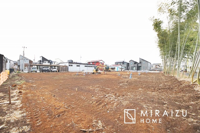 【外観】 | 陽の光をたっぷりと浴びながら気持ち良く生活が出来ます。夢のマイホーム、夢ではなく実現出来ます！見学・ご相談等、お気軽にご連絡下さい。