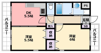【間取り】 | ヴェルテ樋口