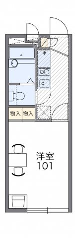 【間取り】 | レオパレス高蘭