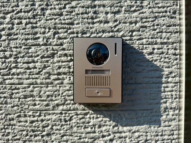 いの町枝川　新築戸建の防犯設備|モニター付きインターホンで防犯！