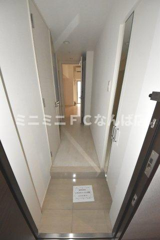 モンテノーム南堀江の玄関