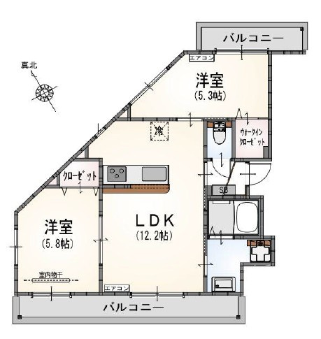 川崎市多摩区中野島４丁目のアパート