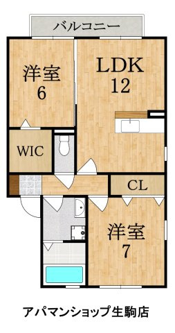 リバーラックディライトの間取り