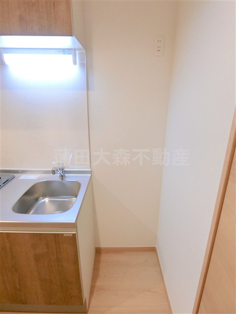 ソレイユ仲六郷のキッチン