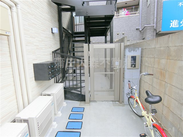 ソレイユ仲六郷のエントランス|エントランス　TVモニター付オートロック付です。