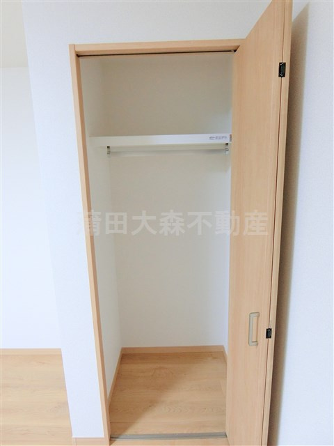 ソレイユ仲六郷の収納|収納　クローゼット