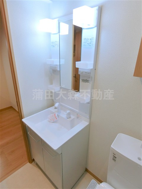 ソレイユ仲六郷の洗面所|独立洗面台　洗面所