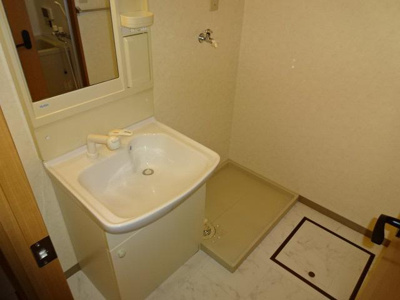 【洗面所】 | プロニティ　オオフク弐番館 | 洗髪洗面化粧台