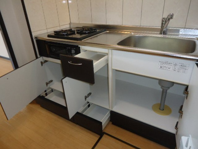 【キッチン】 | オレンジヒルズ | キッチン下収納