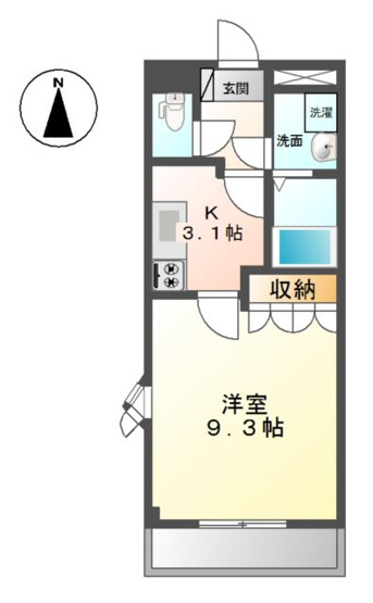 【間取り】 | オレンジヒルズ