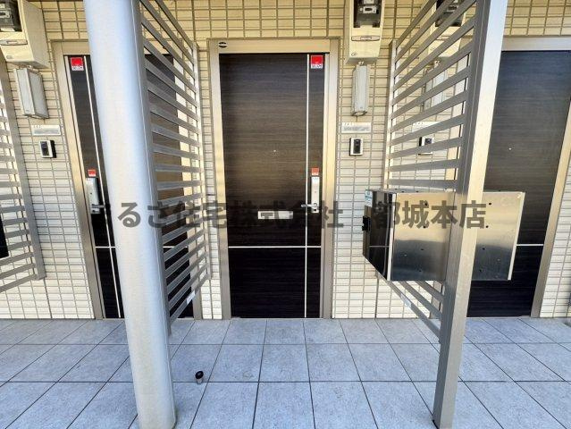 メゾンブランシェⅡの玄関