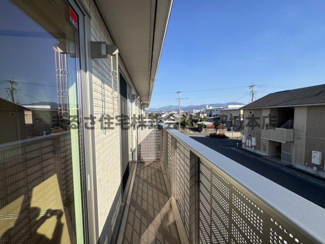 メゾンブランシェⅡのバルコニー