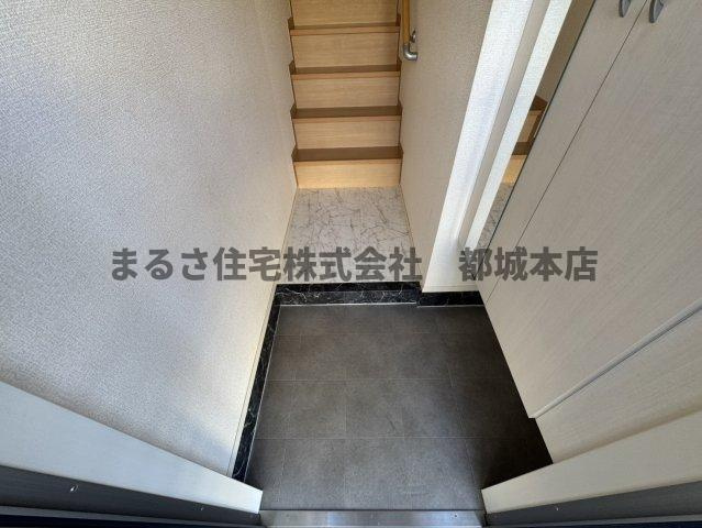 メゾンブランシェⅡの玄関