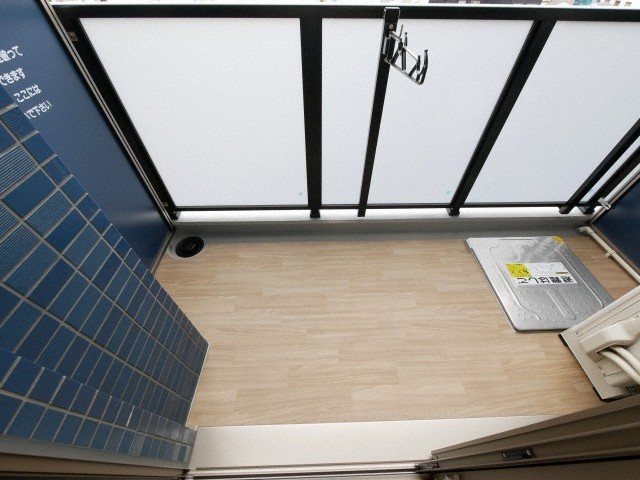 プレサンスOSAKA DOMECITYスクエアのバルコニー