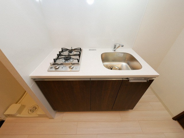 プレサンスOSAKA DOMECITYスクエアのキッチン